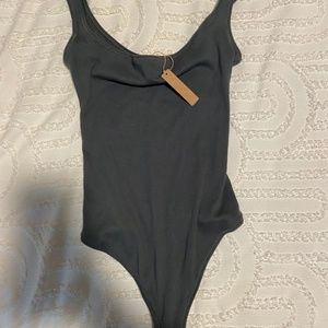 Skims cotton rib bodysuit